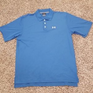 🔥Under Armour (L) Light Blue Polo